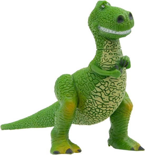 Bullyland 12764 – Speelfiguur en verzamelfiguur Rex uit Disney Pixar Toy Story – ca. 7 cm – levensecht en detailrijk vormgegeven – ideaal als speelfiguur, taartfiguur en cadeau voor kinderen vanaf 3 jaar.