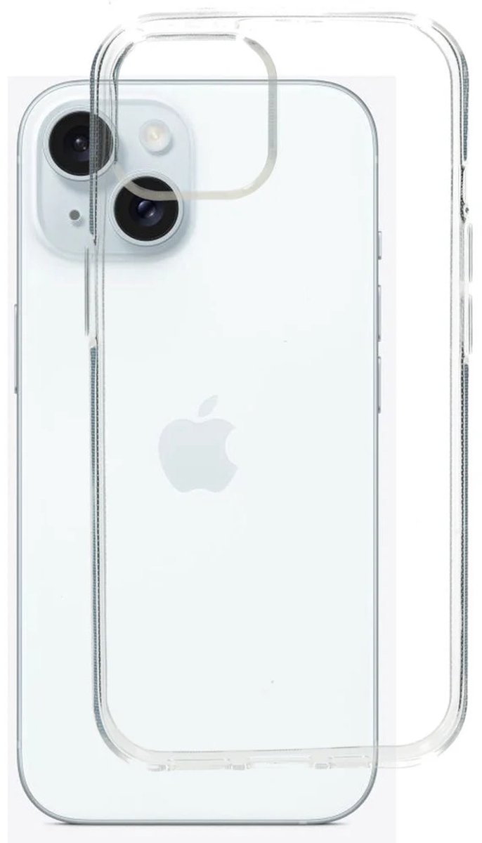 Ceezs TPU Hybrid siliconen case geschikt voor iPhone 14 – Transparant