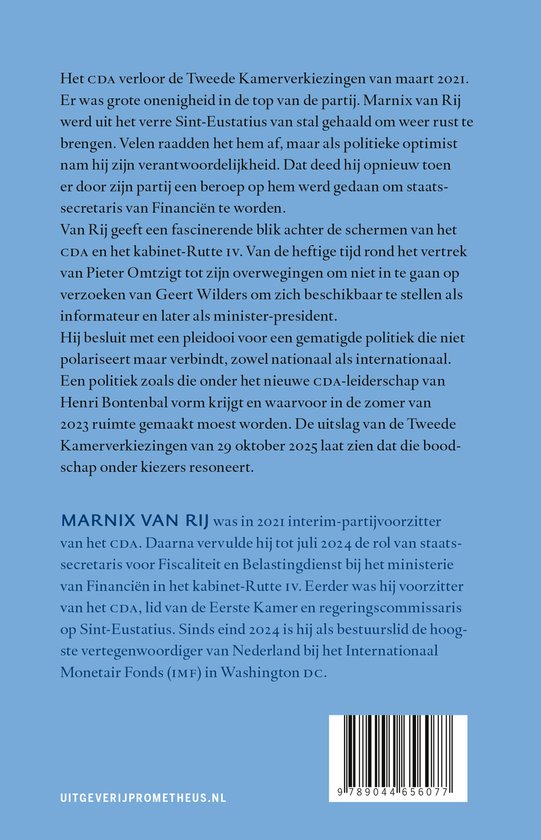 Reflecties van een politieke optimist - cover