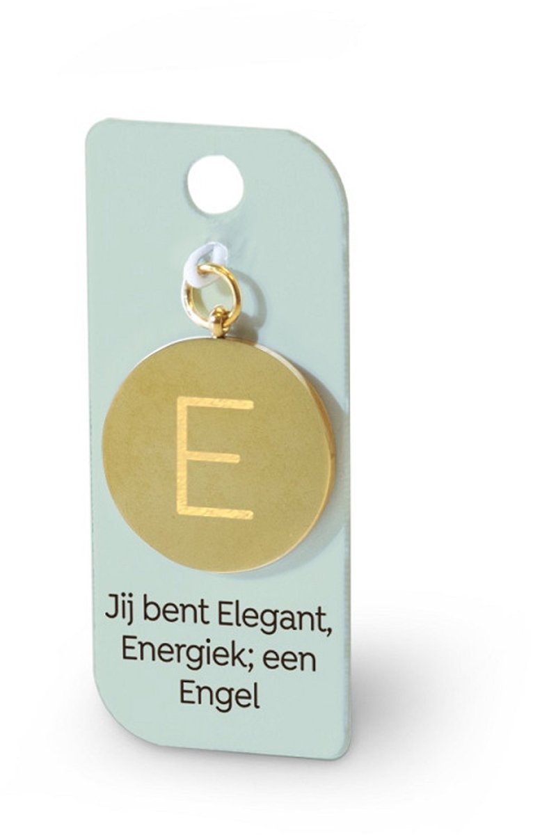 Gouden Charm - E