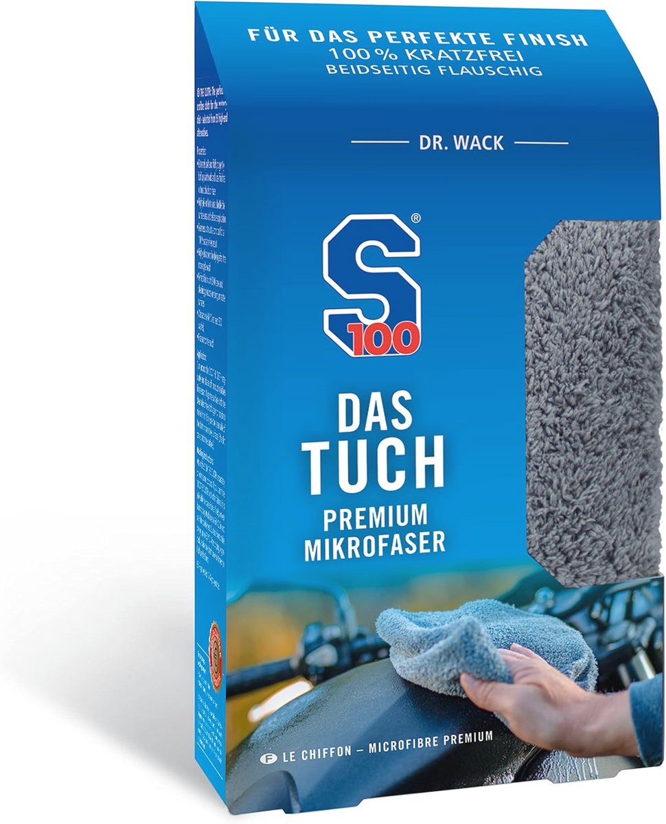 Microfibre Doek voor Motorfiets en Auto Onderhoud