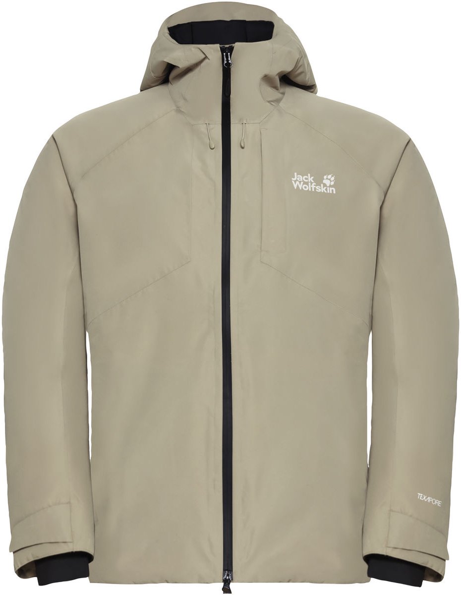 Jack Wolfskin Icecape 2L Down Ins JKT M Rds – Wintersport Jassen Winterjassen Wit