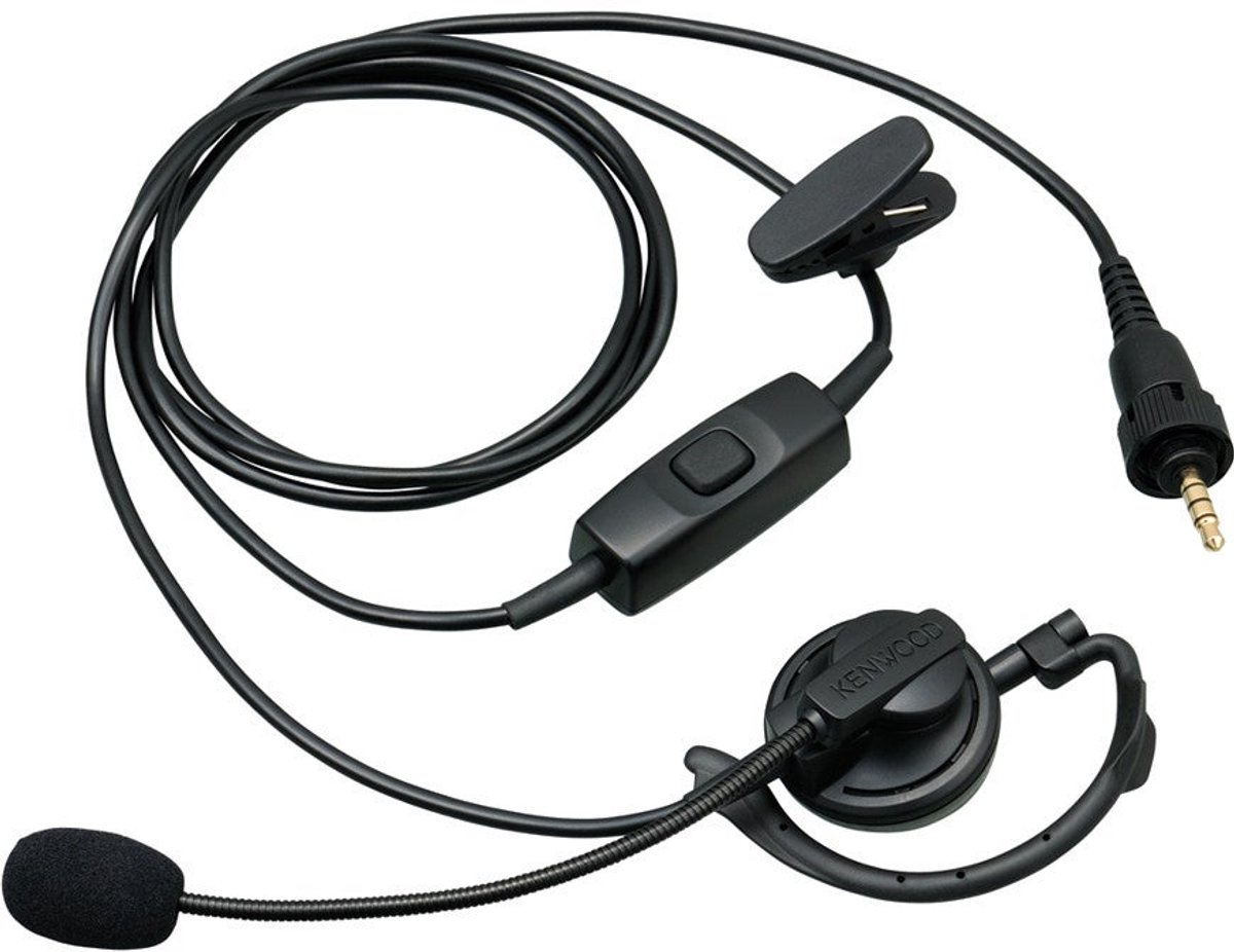 Kenwood KHS-37W headset met oorhaak