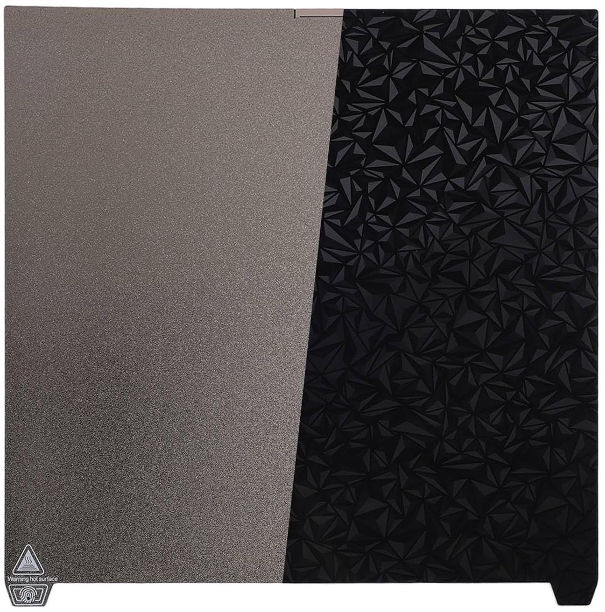 3D Printer Bouwplaat - 370x370mm PEI PEO Flexibele Oppervlakken - Verwarmde Bedkap, Textuur en Glad Dubbelzijdige Bouwplaat voor K2 Plus voor PLA - ABS - TPU - PETG - PA - PC