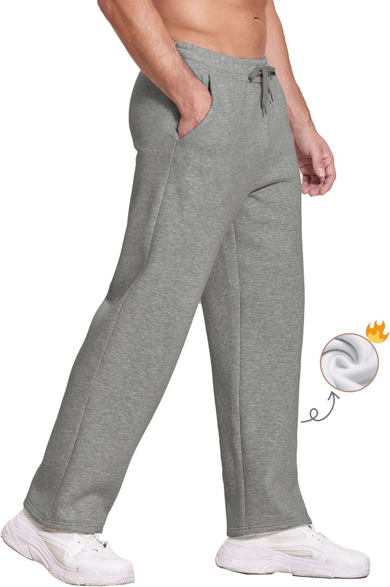 Comfortabele Joggingbroek voor Heren met Fleece en Zakken
