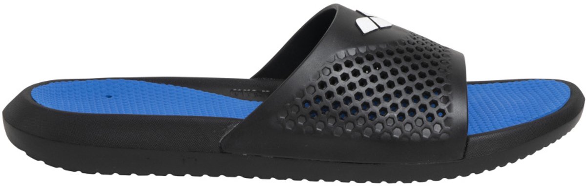 Arena Badslippers Bruno Zwart/Turquoise/Zwart