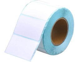 Labelrollen - 1000 Labels per rol - Verzendlabels 50x30mm - Verzendetiketten - Adresetiketten - Magazijn Etiket - Geschikt voor verzendlabel - Labelmaker - Wit