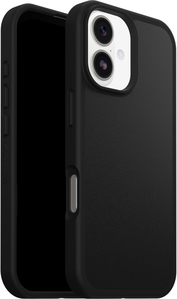 OtterBox React MagSafe - Telefoon hoesje - Geschikt voor iPhone 17 - Zwart/Transparant