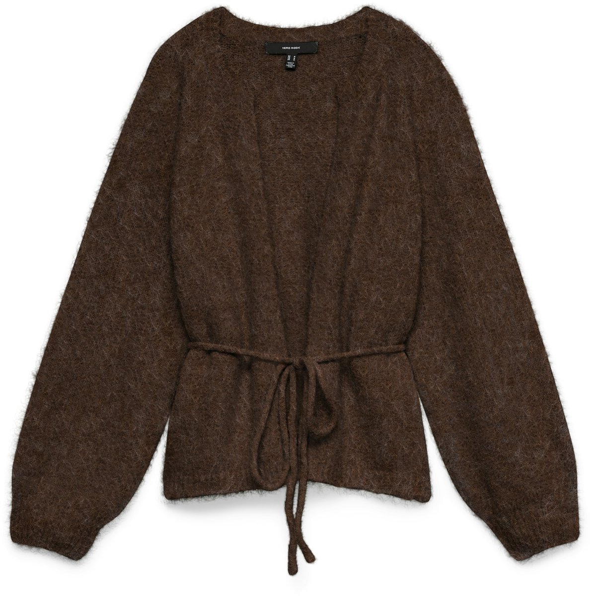 VERO MODA - VMBERRY LS O-NECK TIE CARDIGAN NOOS - Dames - Cardigans