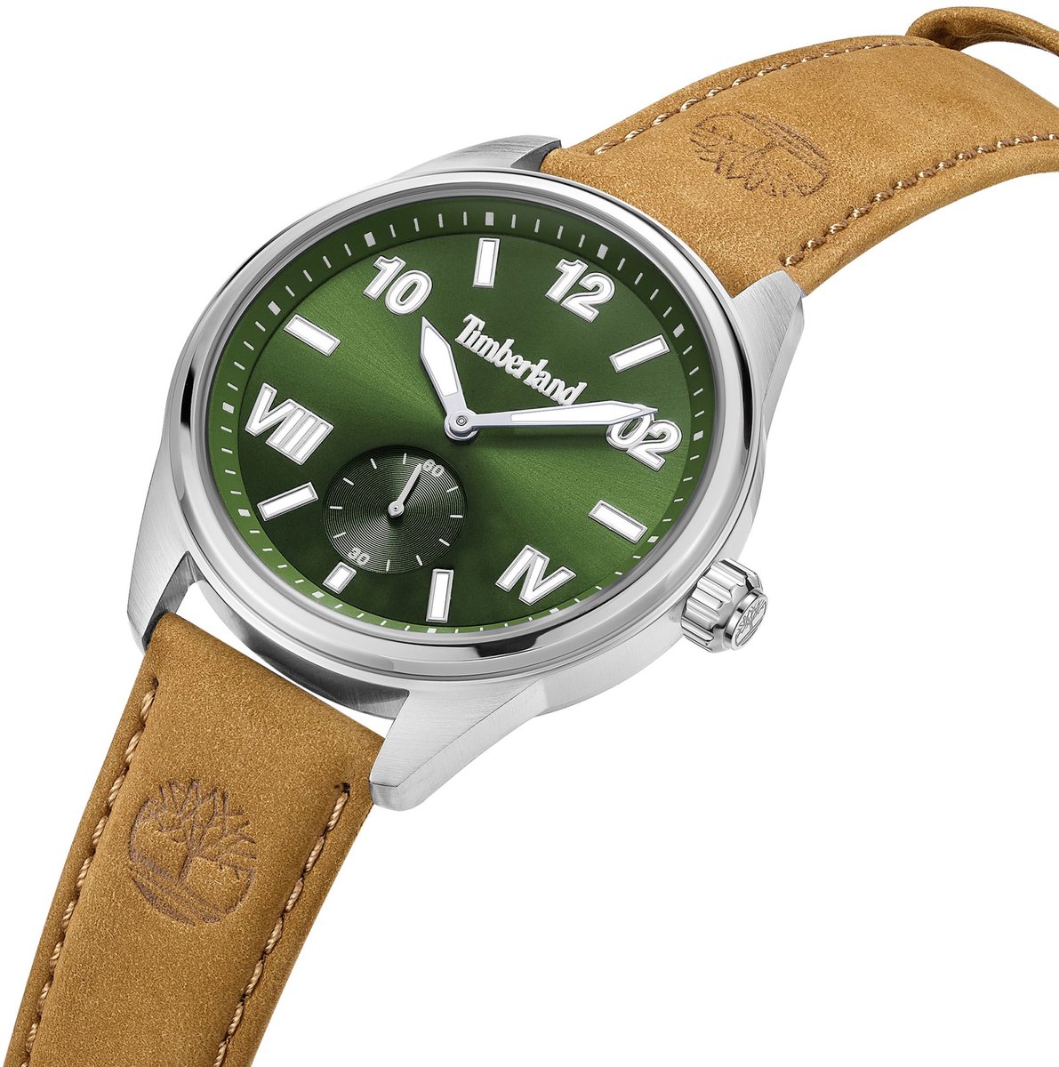 Horloge Fern Row Green