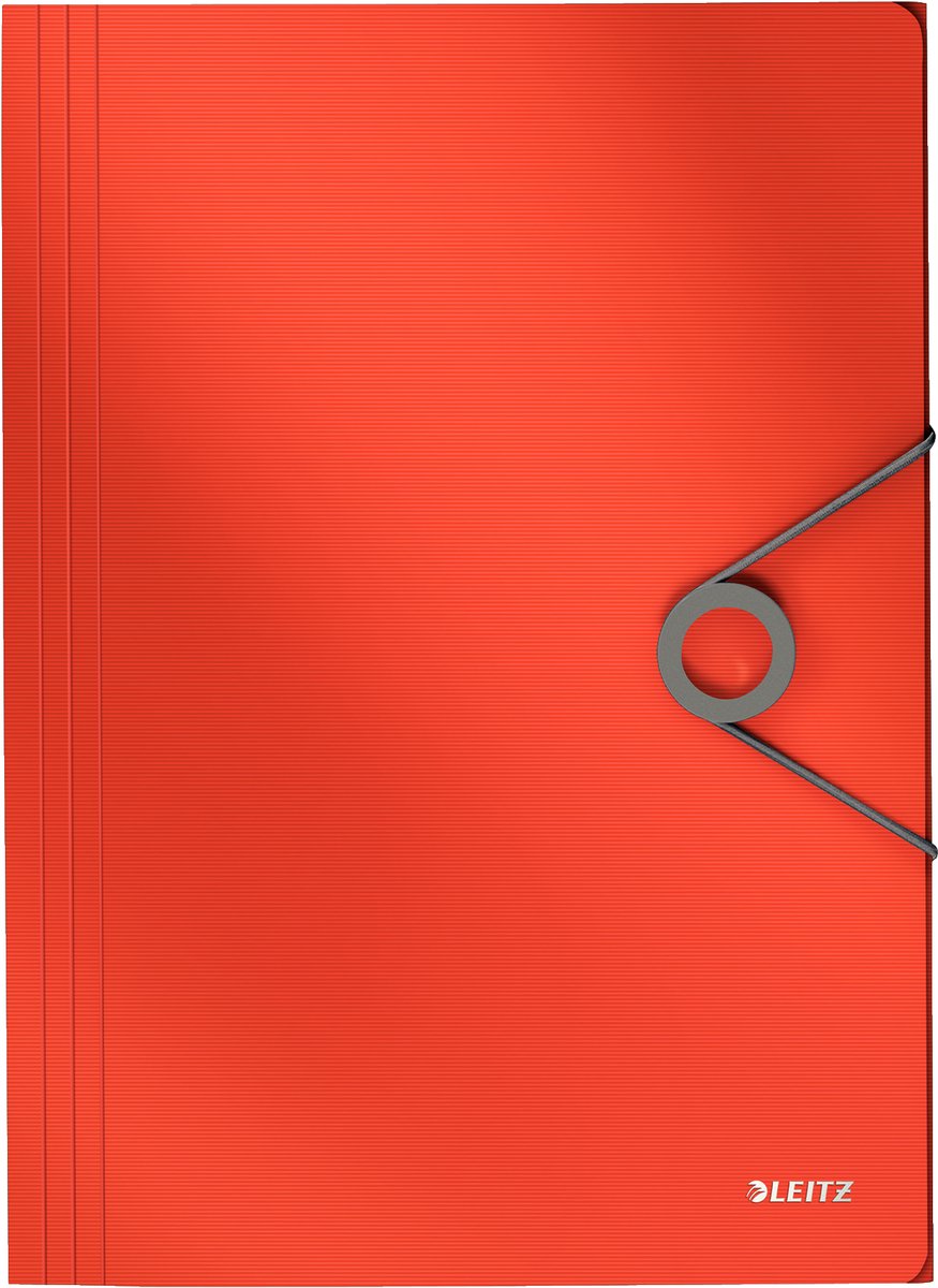 Leitz Elastomap 4563-10-20 Din A4 Rood 1 Stuks