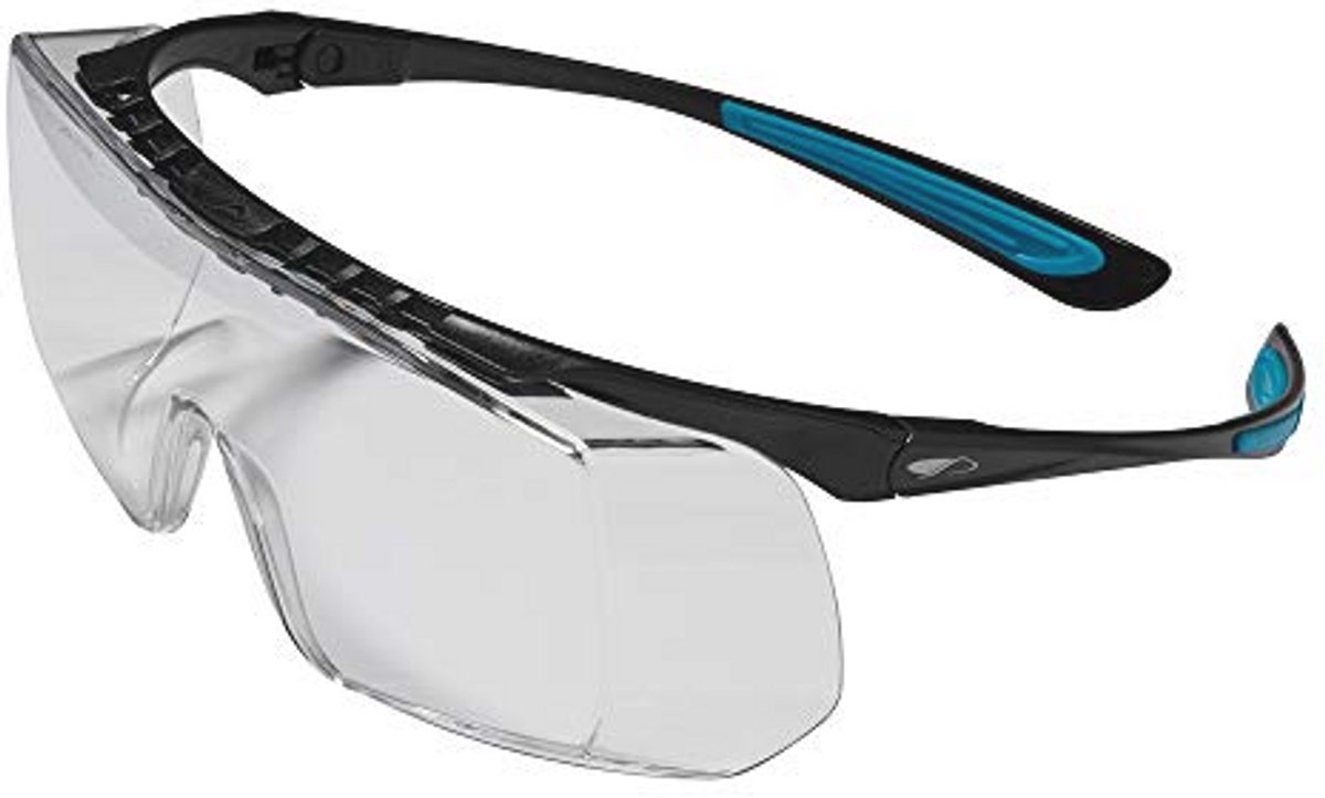 Overbril met heldere lens en AS/AF-coating - 10 stuks