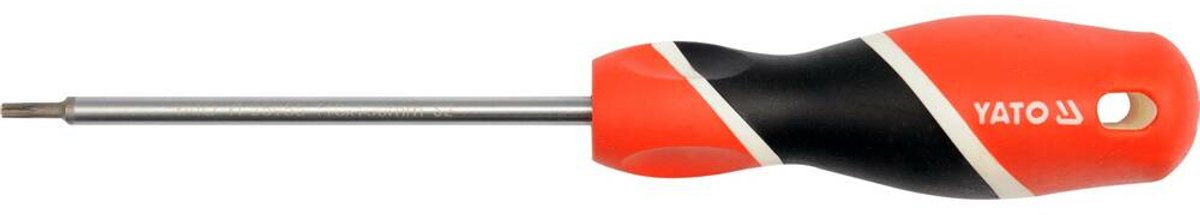 Yato YT-25955 - Torx Schroevendraaier - T10x100 mm - Beveiligde Bit - Ergonomische Handgreep