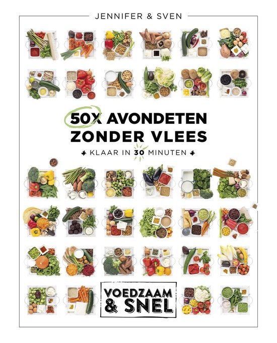 Voedzaam & snel - 50x avondeten zonder vlees - cover