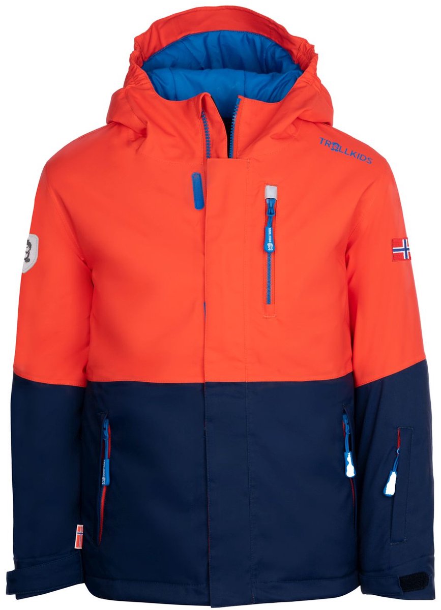 Trollkids Hallingdal Jas 164 cm Kinderen Marineblauw