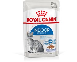 Royal Canin - Indoor Jelly Kattenvoer Nat - 48 x 85 gr