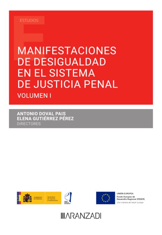 Manifestaciones de desigualdad en el sistema de justicia pen ... - cover