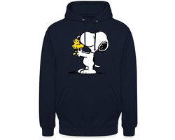 Peanuts Snoopy En Woodstock Vrienden Hoodie Unisex