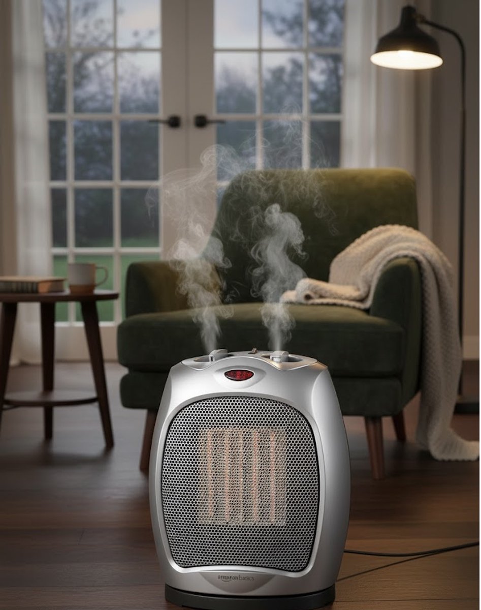 WellnessTherm 1800 Ceramische Oscillerende Kachel - Oscillerende Kachel – 1800 W, - Medahomestore