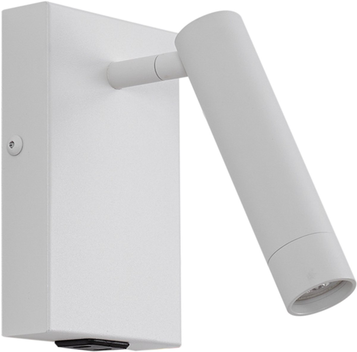 QAZQA Professional croft - Moderne Wandlamp voor binnen - 1 lichts - D 18.4 cm - Wit - Hal / Vide,Slaapkamer