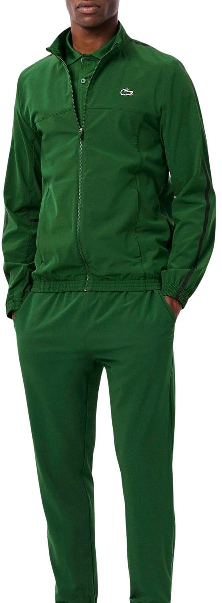Lacoste Tennis x Novak Djokovic Trainingspak Heren Groen