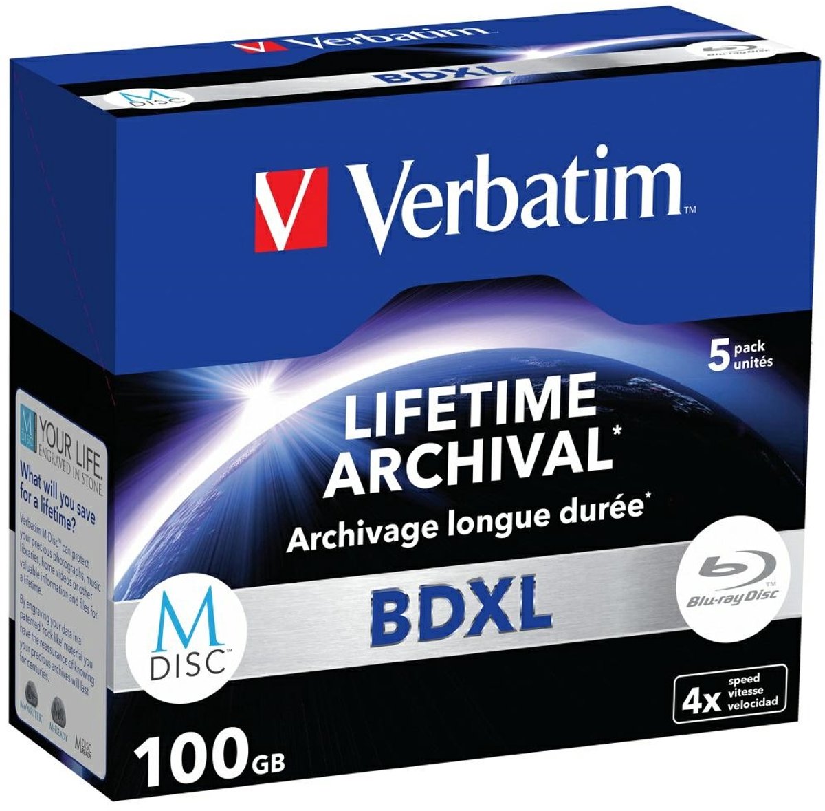 Verbatim Bd Xl M-Schijf Voor Computeropname En Opslag