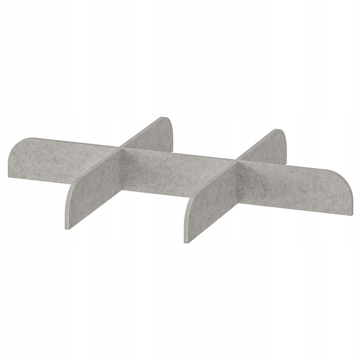 Grijze Oplaadonderdelen Organizer 50x35 cm