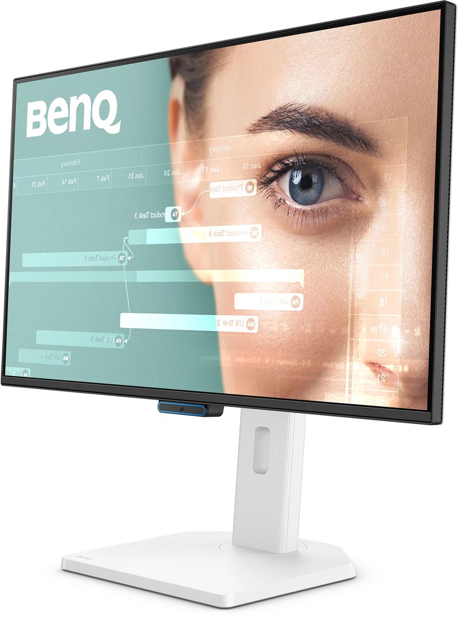 BenQ GW2790TC EyeCare monitor 27 inch - IPS 1080p beeldscherm - FHD - Eye-Care - 144Hz verversingssnelheid - 1 x USB-C - 1 x HDMI - 1 x Display Port - 5 ms - Ergo Design - In hoogte verstelbaar - Native contrast 1500:1 thumbnail 8