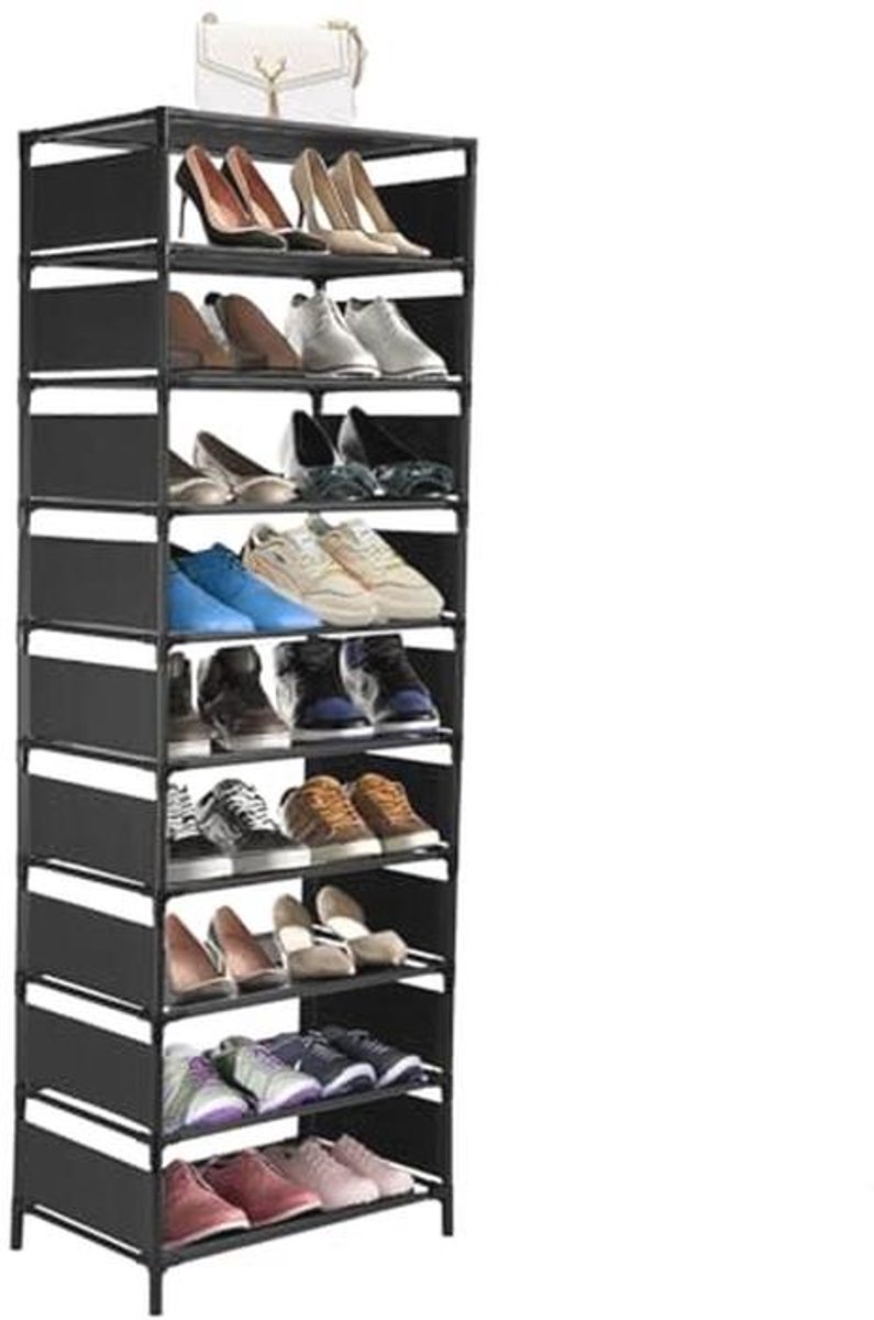 Schoenenrek met 10 niveaus - Ruimtebesparend en Multifunctioneel