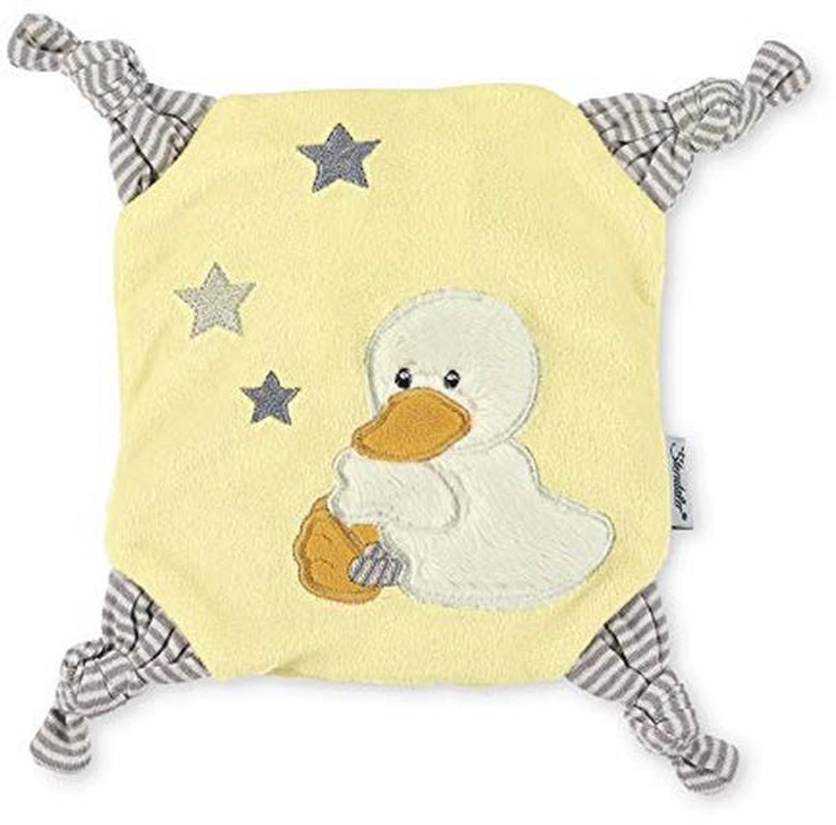 Warmtekussen Edda - Geel - 22 x 22 cm voor baby's vanaf 1 maand