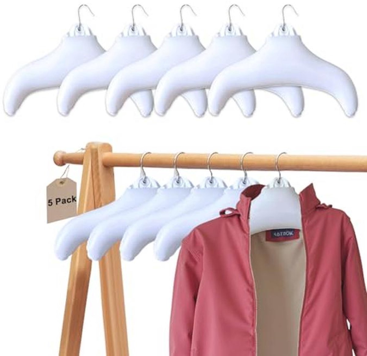 Opvouwbare Kleerhanger - Ruimtebesparende 360° Draaibare Reisaccessoire