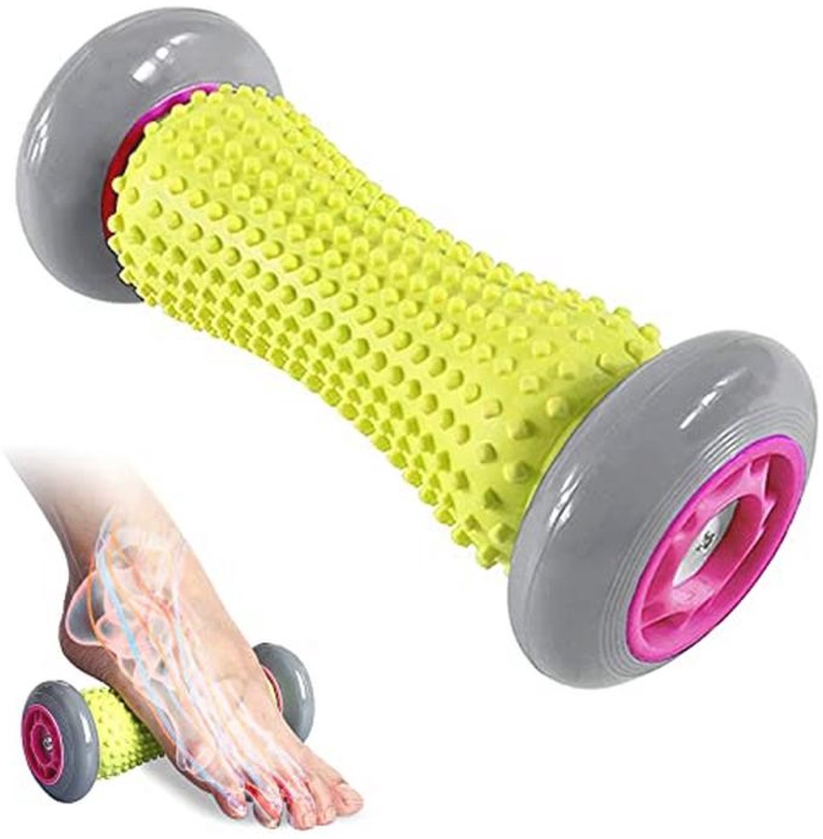 Massage Roller voor Spierontspanning en Pijnverlichting - Thuis en op Kantoor