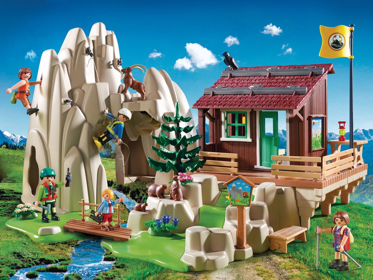 PLAYMOBIL Bergbeklimmers met berghut  - 9126 — afbeelding 5