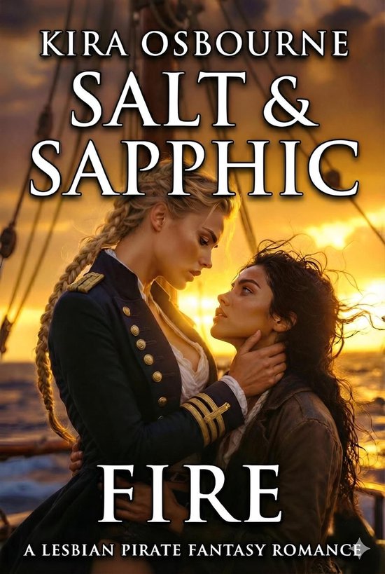 Salt & Sapphic Fire A Lesbian Pirate Fantasy Romance (ebook),
