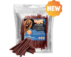 UniQ PETS Zachte 100% Rund Sticks - 500g - Hondensnacks - Hondensnoepjes - Puppy snoepjes - Beloningssnoepjes - Kauwsticks - Training - Hond