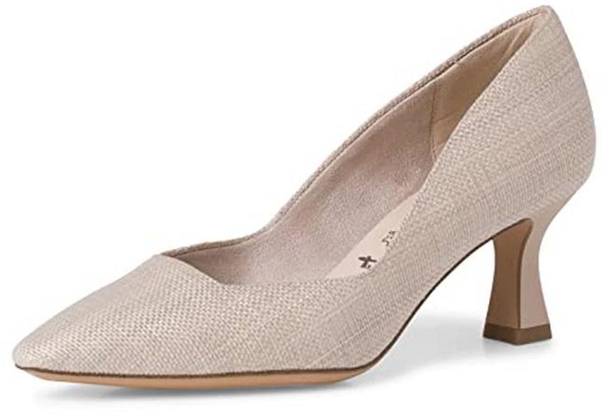 Dames Pomp Schoen met Wit Oppervlak