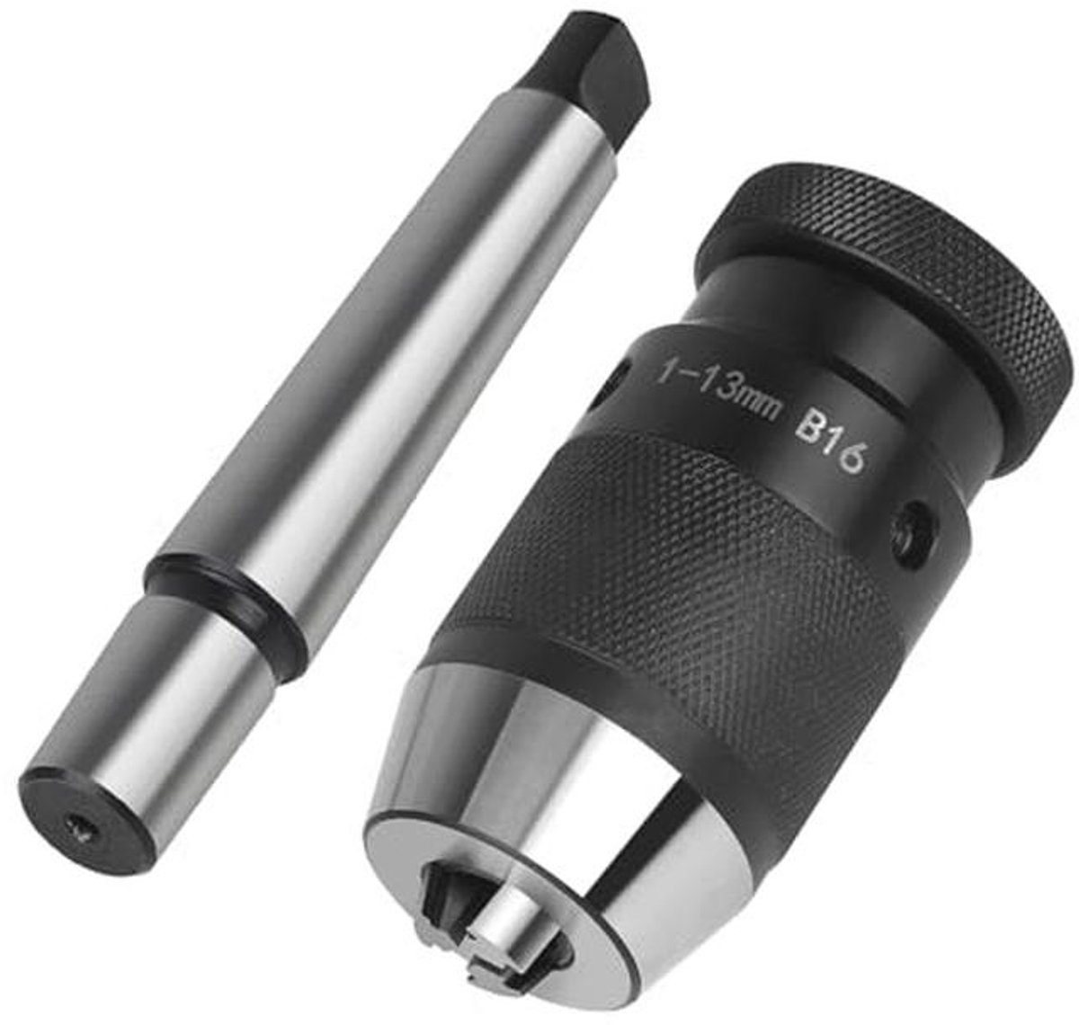 Snelspanboorhouder 1-13 mm met MT2 kegelstift voor tafelzuilboormachine