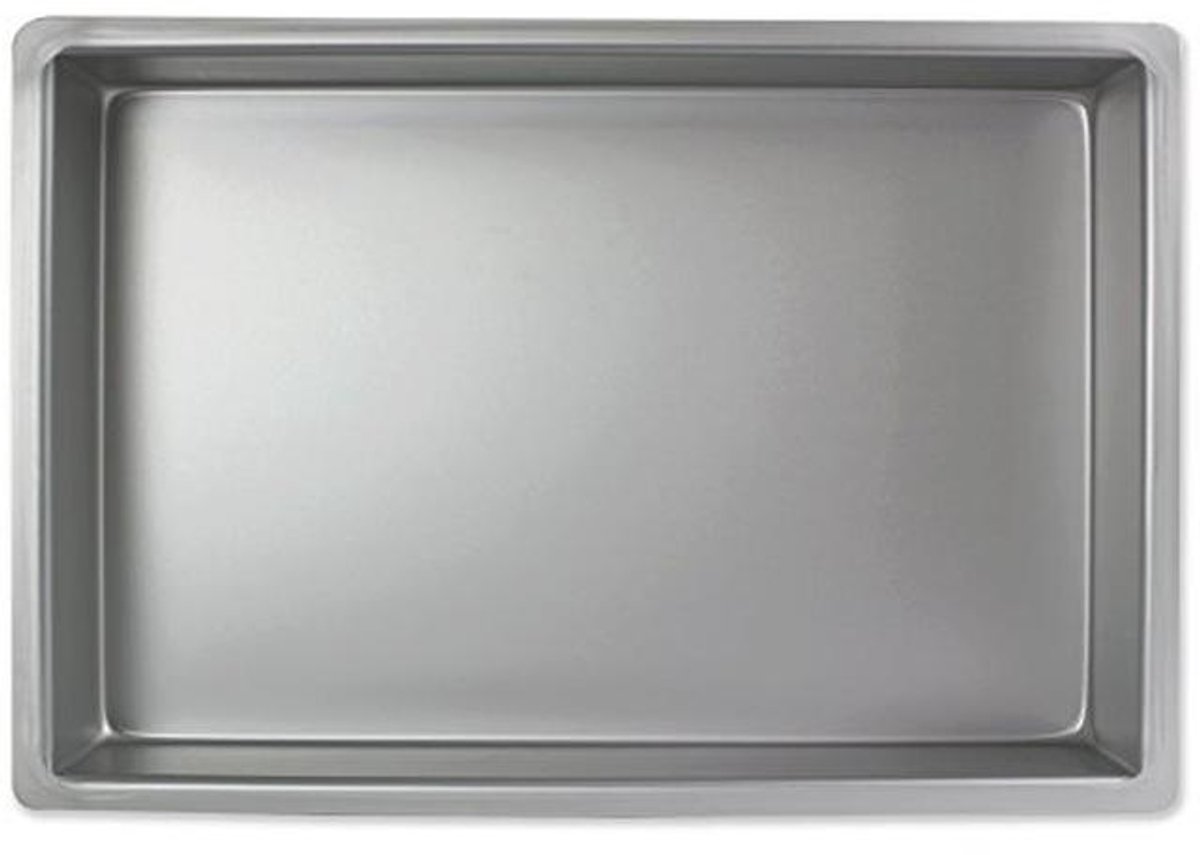 Langwerpige aluminium bakvorm 20 x 30 cm - Duurzaam en eenvoudig in gebruik