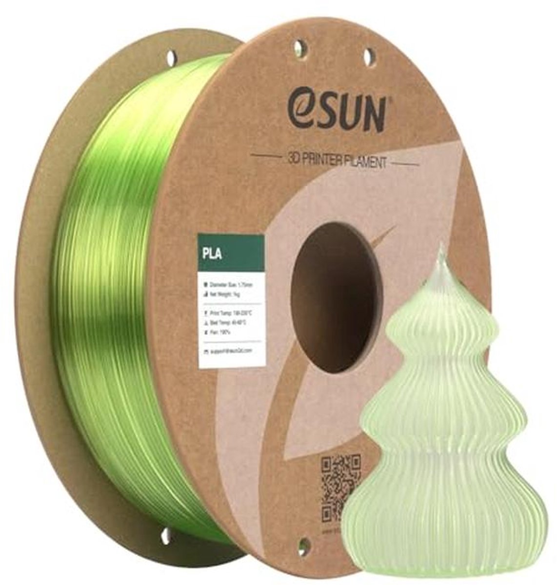 Transparant 3D Print Filament 1.75mm - 1KG Spoel voor FDM 3D Printers