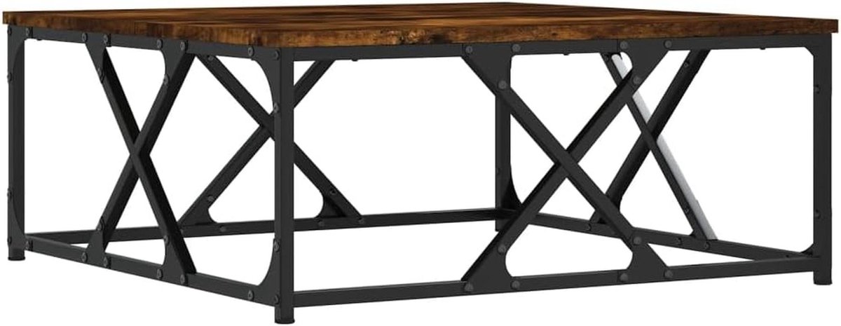 Stijlvolle Houten Salontafel 70x70x30cm - Ideaal Voor Je Woonkamer