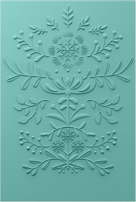 3D Embossing en Debossing Folder - Kerst & Winter Collectie - Voor ...