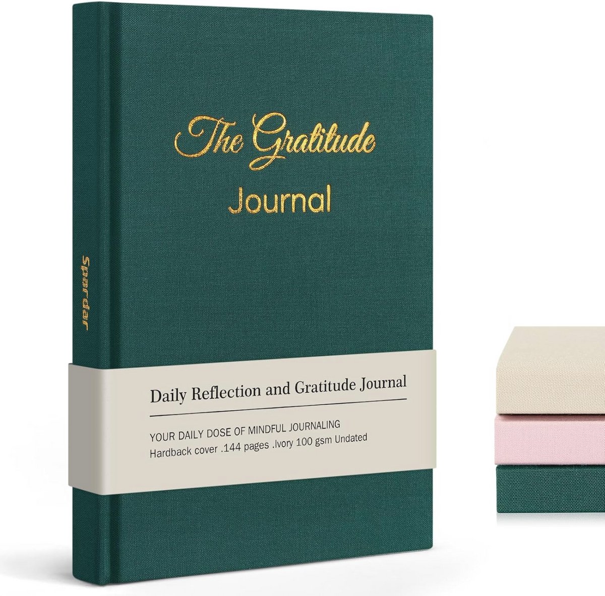 Metal Pen Dagboek voor Volwassenen - Dagelijks Geluk en Positiviteit - Eenvoudig en Effectief Mindfulness Journal voor Vrouwen en Mannen