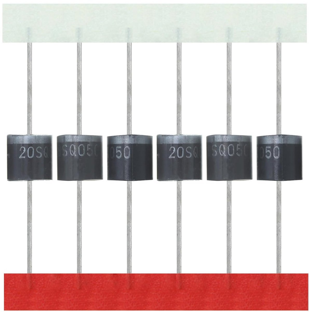 20 stuks Schottky diodes 20A 50V voor zonnepaneel en elektronische projecten
