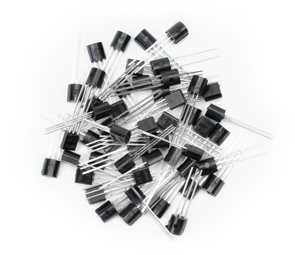50 Stuks BJT Power Transistors - S8550 PNP Algemeen Doel Transistors