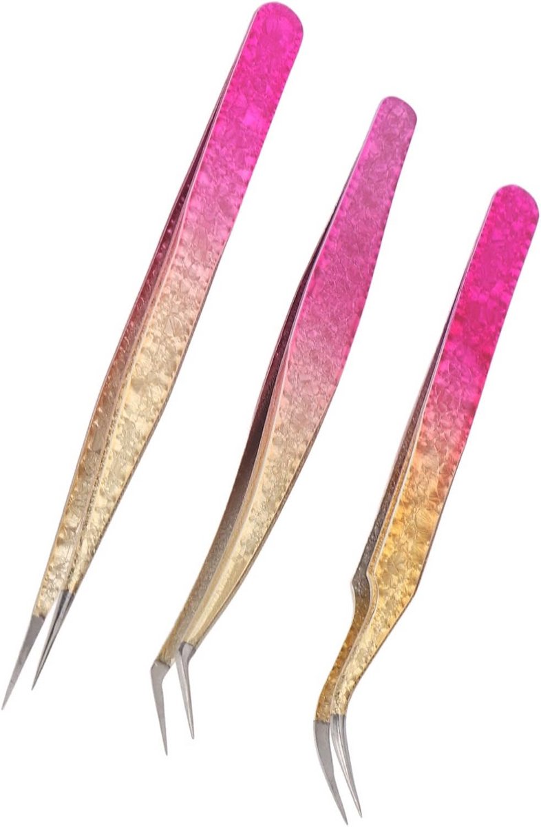 Nail Art Pincet en Manicure Nipper Set - Roestvrij Staal