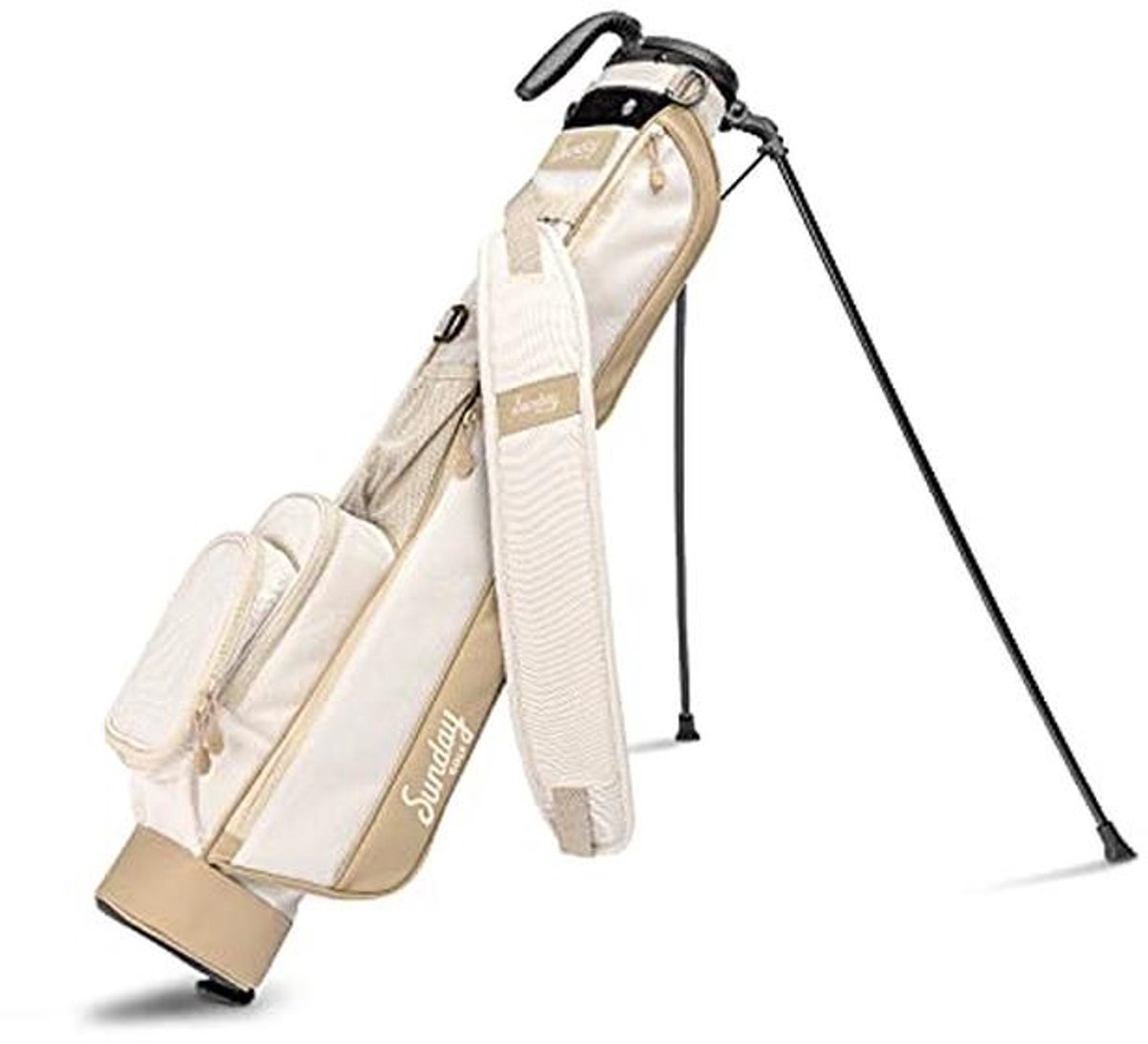 Lichte Golftas met Stand voor Pitch n Putt en Executive Cursussen - Ideaal voor Draaggemak