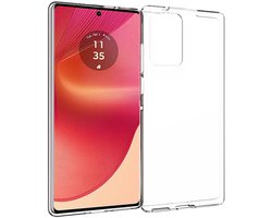 Accezz Hoesje - Geschikt voor Motorola Edge 50 Fusion - Clear Backcover - Transparant