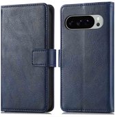 imoshion Hoesje - Geschikt voor Google Pixel 10 Pro XL - Luxe Bookcase - Donkerblauw