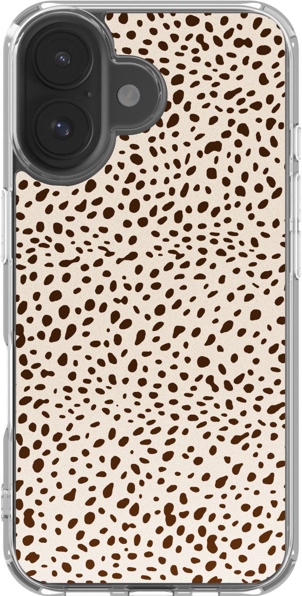 imoshion Hoesje - Geschikt voor Apple iPhone 17 - Design hoesje - Desert Dots