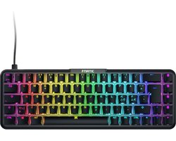 Compact RGB Gaming Mechanical Keyboard met Silent Speed Linear Switches - 65% Low Profile Esports Toetsenbord